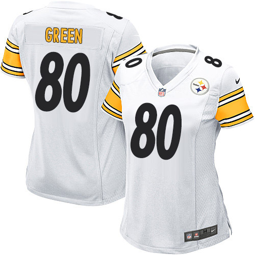 Women's Game Ladarius Green Nike Jersey White Road - #80 NFL Pittsburgh Steelers